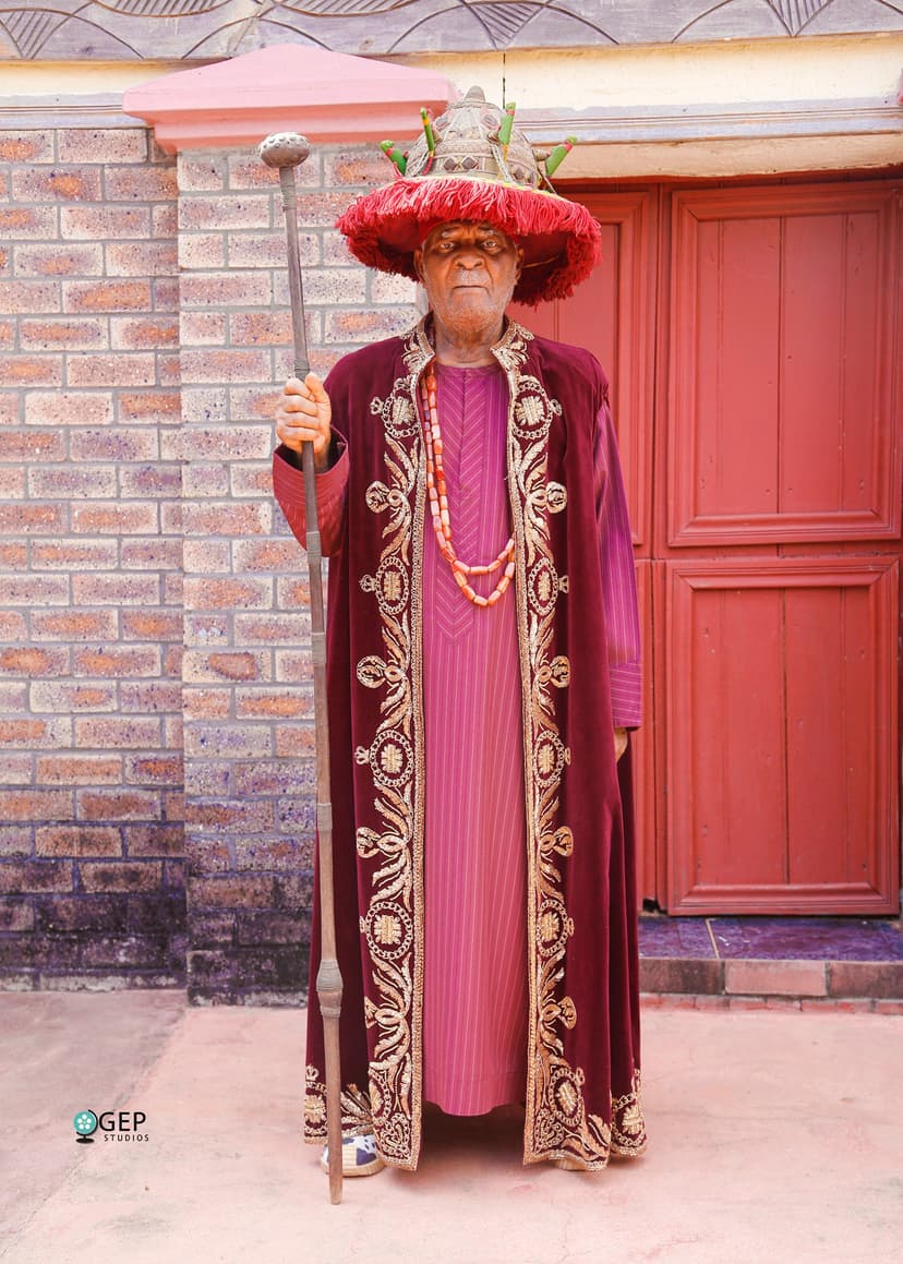 Igwe Dr. Kenneth Onyemaeke Orizu III official portrait